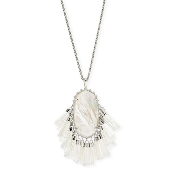 Kendra Scott Jewelry - Kendra Scott Betsy Silver Long Pendant Necklace